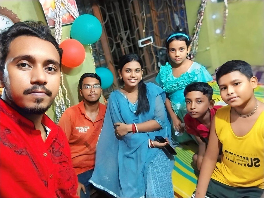 Community and family moment